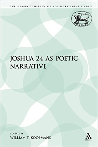 Joshua 24 as Poetic Narrative [Paperback]