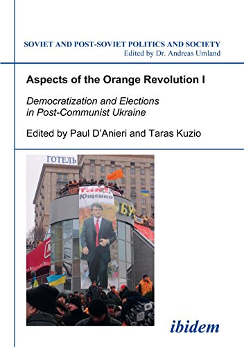 Aspects of the Orange Revolution I Democratization and Elections in Post-Commun [Paperback]