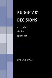 Budgetary Decisions A Public Choice Approach [Hardcover]