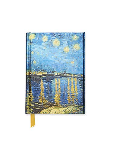 Van Gogh Starry Night over the Rh&244ne (Foiled Pocket Journal) [Notebook / blank boo]
