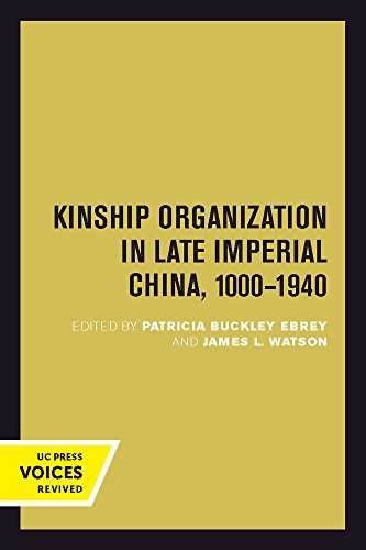 Kinship Organization in Late Imperial China, 1000-1940 [Paperback]