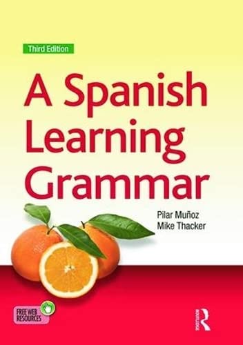 A Spanish Learning Grammar [Paperback]