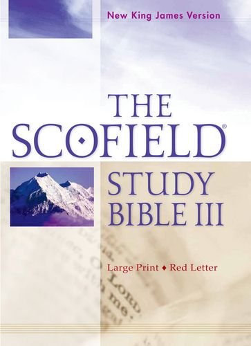 The Scofield Study Bible III, NKJV, Large Print Edition [Leather / fine bindi]