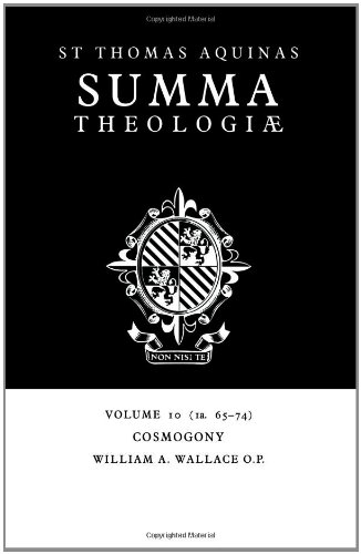 Summa Theologiae Volume 10, Cosmogony 1a. 65-74 [Paperback]
