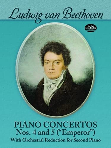 Piano Concertos Nos. 4 And 5 ( emperor ) With Orchestral Reduction For Second P [Paperback]