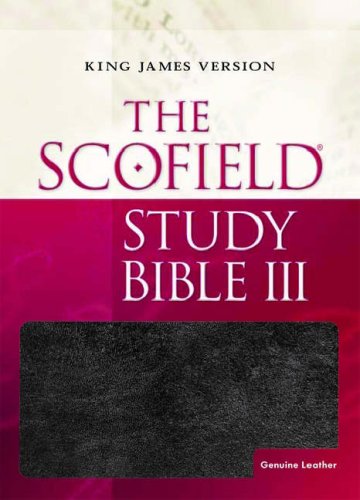 The Scofield}} Study Bible III, KJV [Leather / fine bindi]