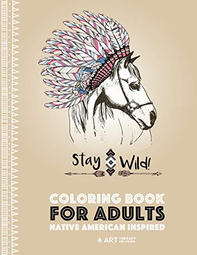 Coloring Book for Adults  Stress Relieving Adult Coloring Book Inspired by Nati [Paperback]