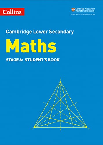 Collins Cambridge Lower Secondary Maths: Stage 8: Student's Book [Paperback]