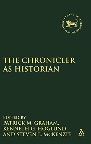 The Chronicler as Historian [Hardcover]