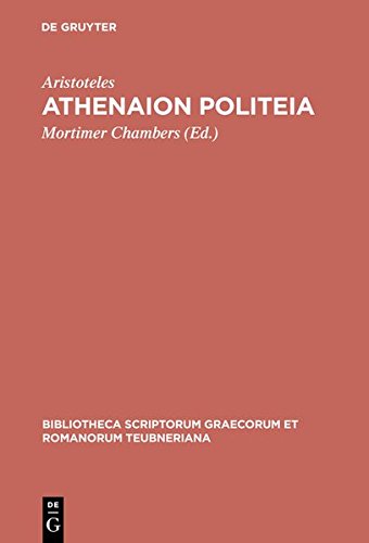 Athenaion Politeia [Paperback]
