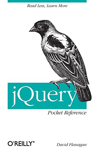 jQuery Pocket Reference Read Less, Learn More [Paperback]