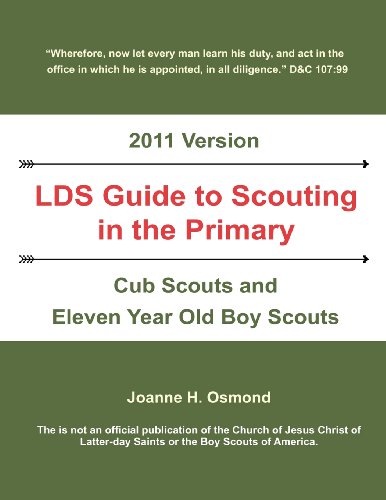 Lds Guide To Scouting In The Primary [Paperback]