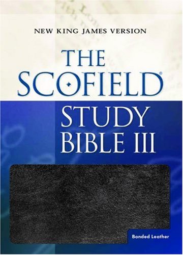 The Scofield}} Study Bible III, NKJV [Leather / fine bindi]