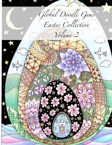 Global Doodle Gems Easter Collection Volume 2  the Ultimate Coloring Book...An  [Paperback]