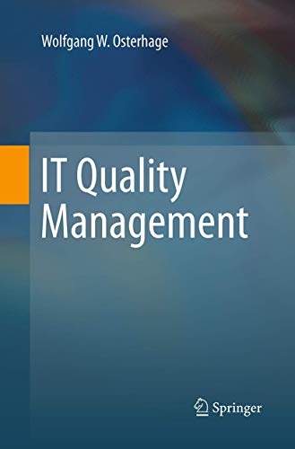 IT Quality Management [Paperback]