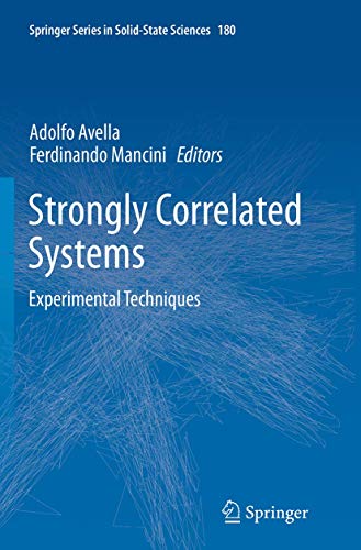 Strongly Correlated Systems Experimental Techniques [Paperback]