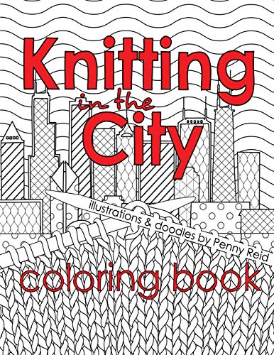 Knitting in the City Coloring Book [Paperback]
