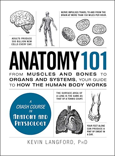 Anatomy 101 From Muscles and Bones to Organs and Systems, Your Guide to How the [Hardcover]