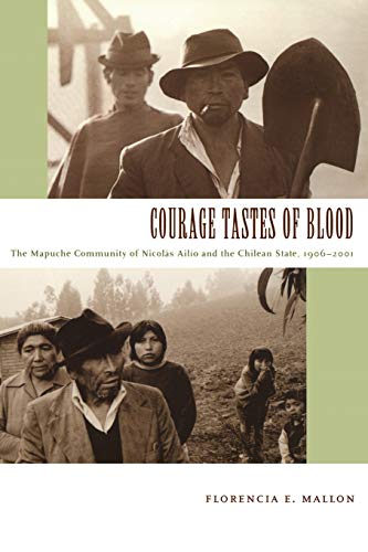 Courage Tastes Of Blood The Mapuche Community Of Nicols Ailo And The Chilean  [Paperback]