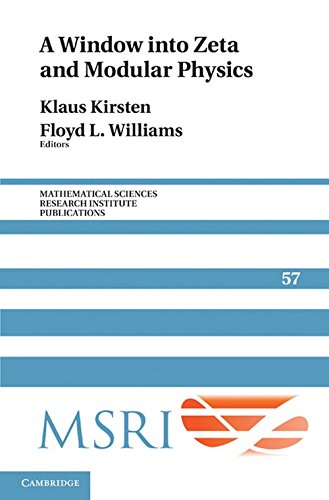A Window into Zeta and Modular Physics [Hardcover]