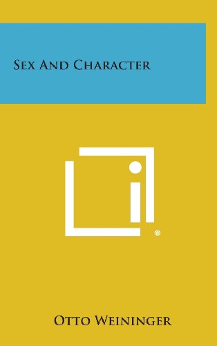 Sex And Character [Hardcover]