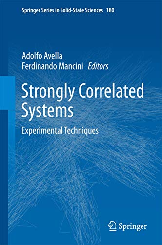 Strongly Correlated Systems Experimental Techniques [Hardcover]