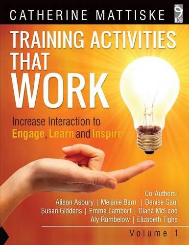 Training Activities That Work Volume 1 [Paperback]