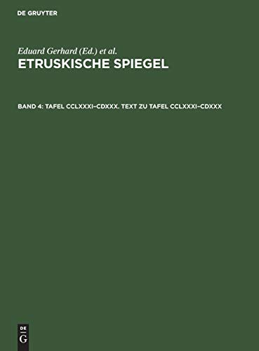 Gerhard  Etruskische Spiegel [Hardcover]