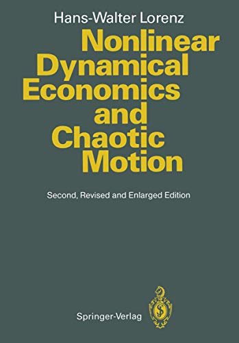 Nonlinear Dynamical Economics and Chaotic Motion [Paperback]