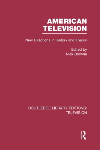 American Television New Directions in History and Theory [Paperback]