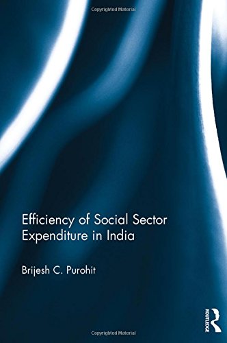 Efficiency of Social Sector Expenditure in India [Hardcover]