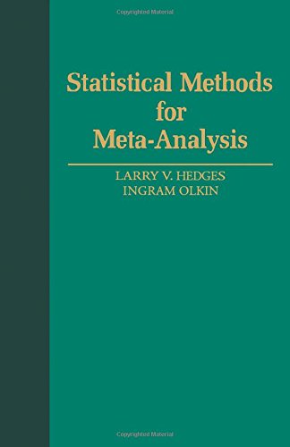 Statistical Methods for Meta-Analysis [Hardcover]