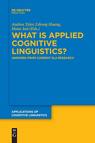 What Is Applied Cognitive Linguistics  Answers from Current SLA Research [Paperback]