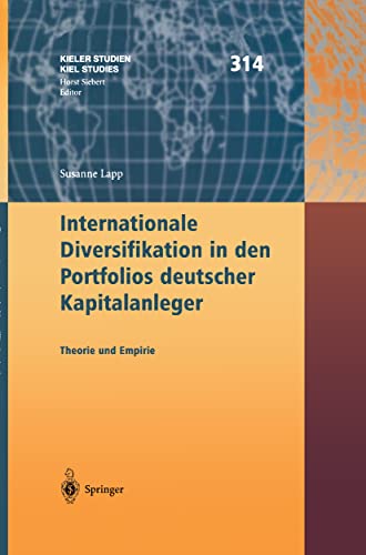 Internationale Diversifikation in den Portfolios deutscher Kapitalanleger Theor [Hardcover]