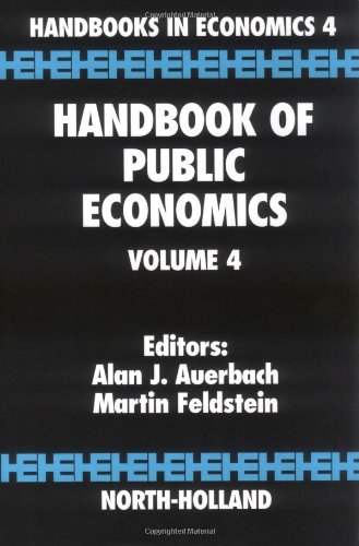 Handbook of Public Economics [Hardcover]