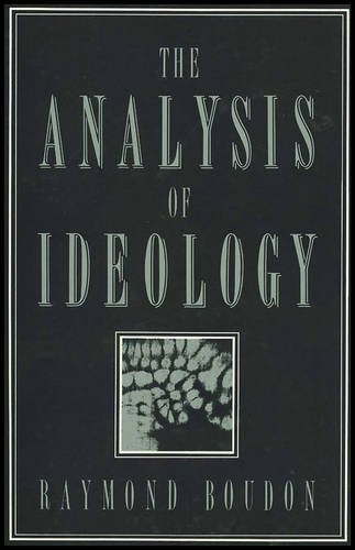 The Analysis of Ideology [Paperback]