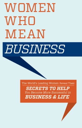 Women Who Mean Business [Hardcover]