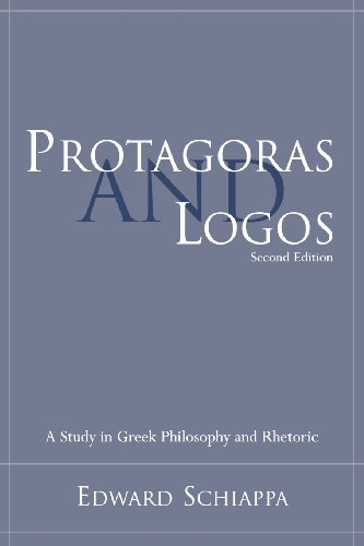 Protagoras And Logos A Study In Greek Philosophy And Rhetoric (studies In Rheto [Paperback]