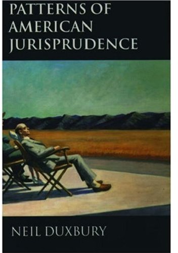 Patterns of American Jurisprudence [Hardcover]