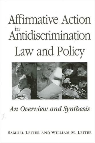 Affirmative Action In Antidiscrimination Law And Policy (suny Series In American [Hardcover]
