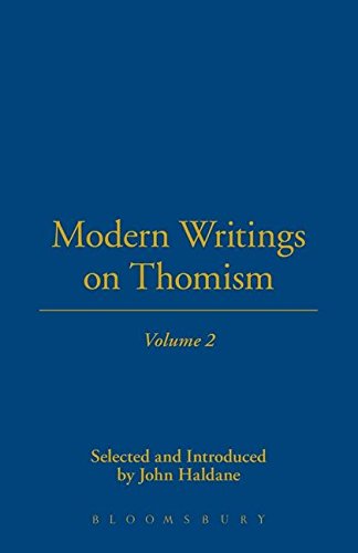 Modern Writings On Thomism [Hardcover]