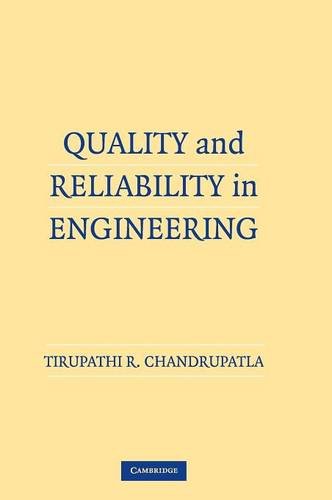 Quality and Reliability in Engineering [Hardcover]