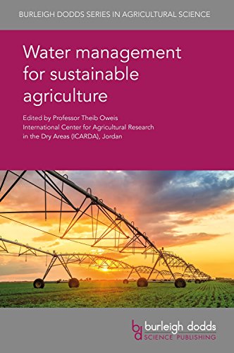Water management for sustainable agriculture [Hardcover]