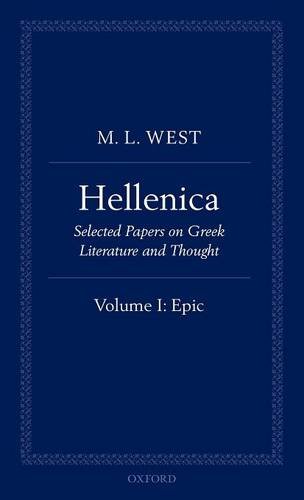 Hellenica Volume I Epic [Hardcover]