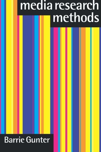 Media Research Methods Measuring Audiences, Reactions and Impact [Paperback]