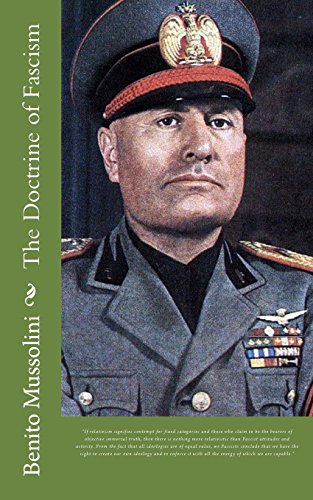 The Doctrine Of Fascism [Paperback]