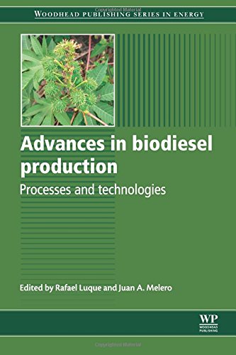 Advances in Biodiesel Production Processes and Technologies [Paperback]
