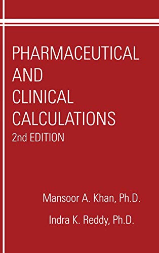 Pharmaceutical and Clinical Calculations [Hardcover]
