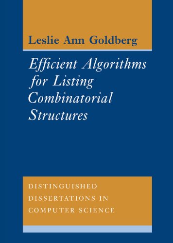 Efficient Algorithms for Listing Combinatorial Structures [Hardcover]