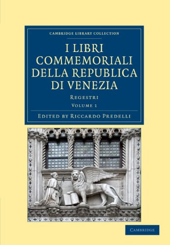 I libri commemoriali della Republica di Venezia Regestri [Paperback]